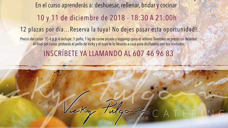 Curso de pollo relleno y fin de temporada