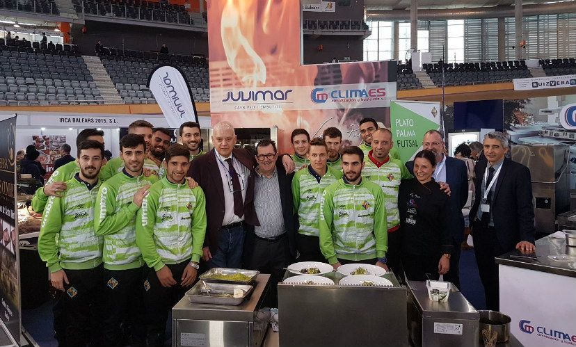 Showcooking en la feria de Hostelería y Restauración Horeca Baleares